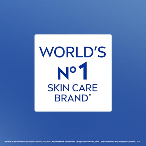NIVEA Skin Firming Melanin Beauty & Hydration Lotion with Q10 & Argan Oil – 16.9 oz