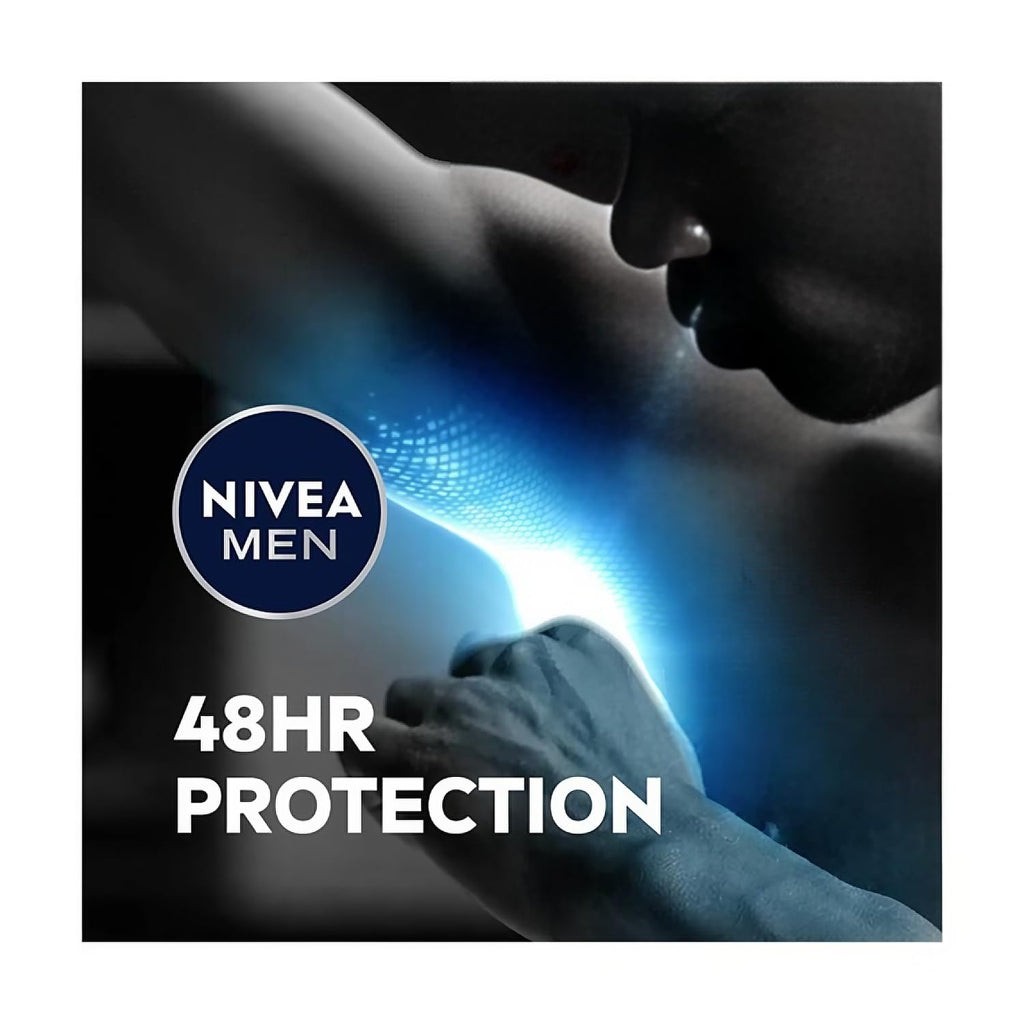 NIVEA Men Invisible Original Anti-Perspirant Spray 150ml | 48H Protection | No White Marks | No Ethyl Alcohol | Quick-Dry | 3 Pack