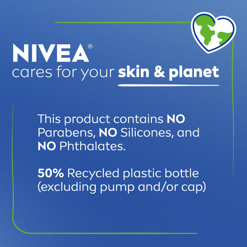 NIVEA Skin Firming Melanin Beauty & Hydration Lotion with Q10 & Argan Oil – 16.9 oz