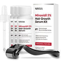 NIVELA 5% Minoxidil for Men — 3 x 60ml Extra Strength Hair & Beard Growth Kit