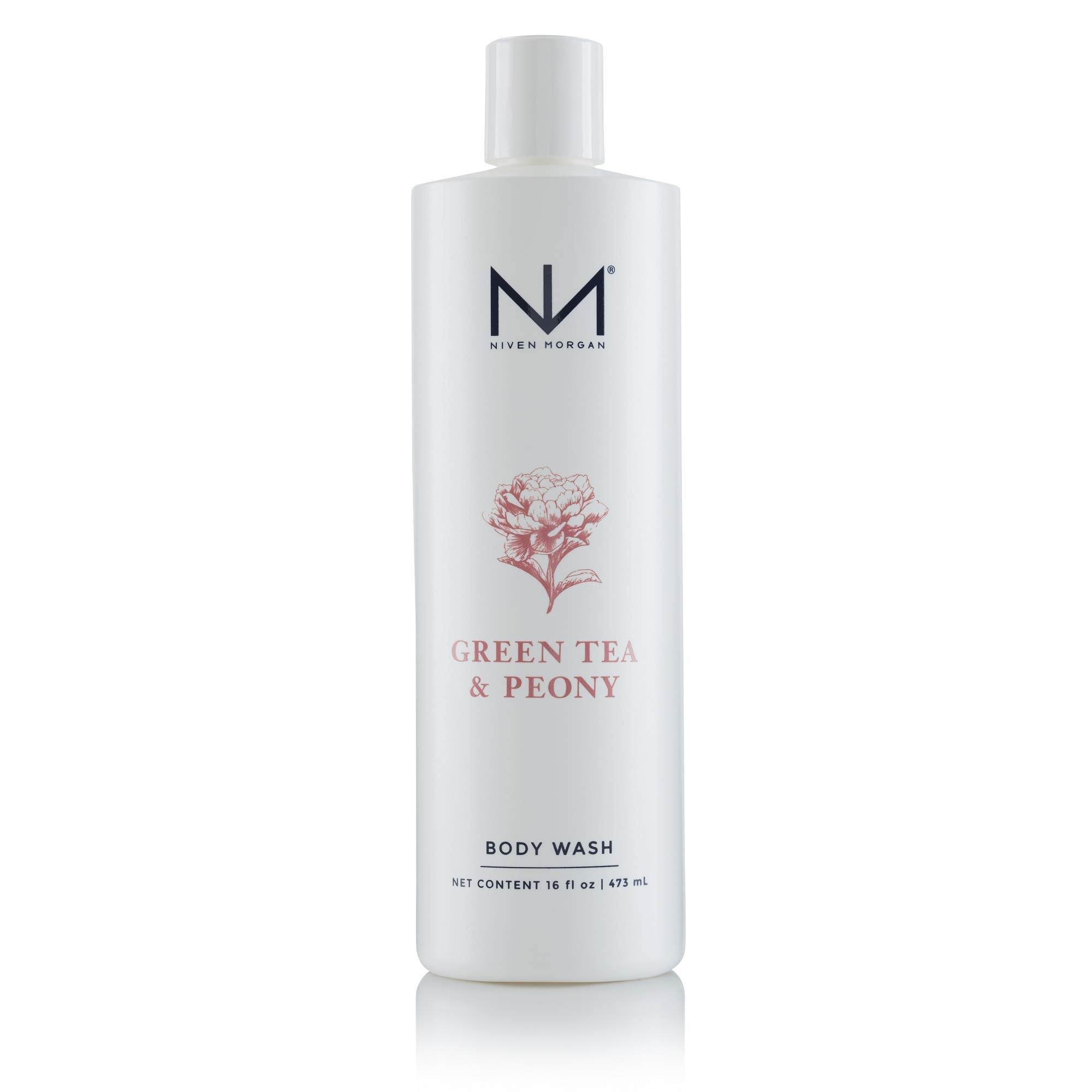 Niven Morgan Green Tea & Peony Body Wash – 16 fl oz
