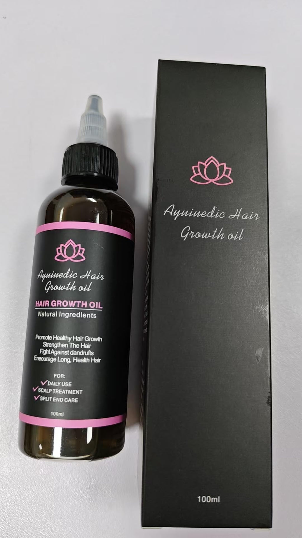 NO BALD Lifewitqueenp Hair Growth Oil – Lightweight Ayurvedic Oil for All Hair Types