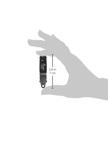 No-mes Fingernail Clipper – Catches Clippings, Built-in Nail File, Made in USA