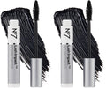 No7 Lash Impact Mascara - Volumizing Black Mascara with Oversized Cone Brush | Smudge-Proof & Lengthening (7ml) Pack of 2