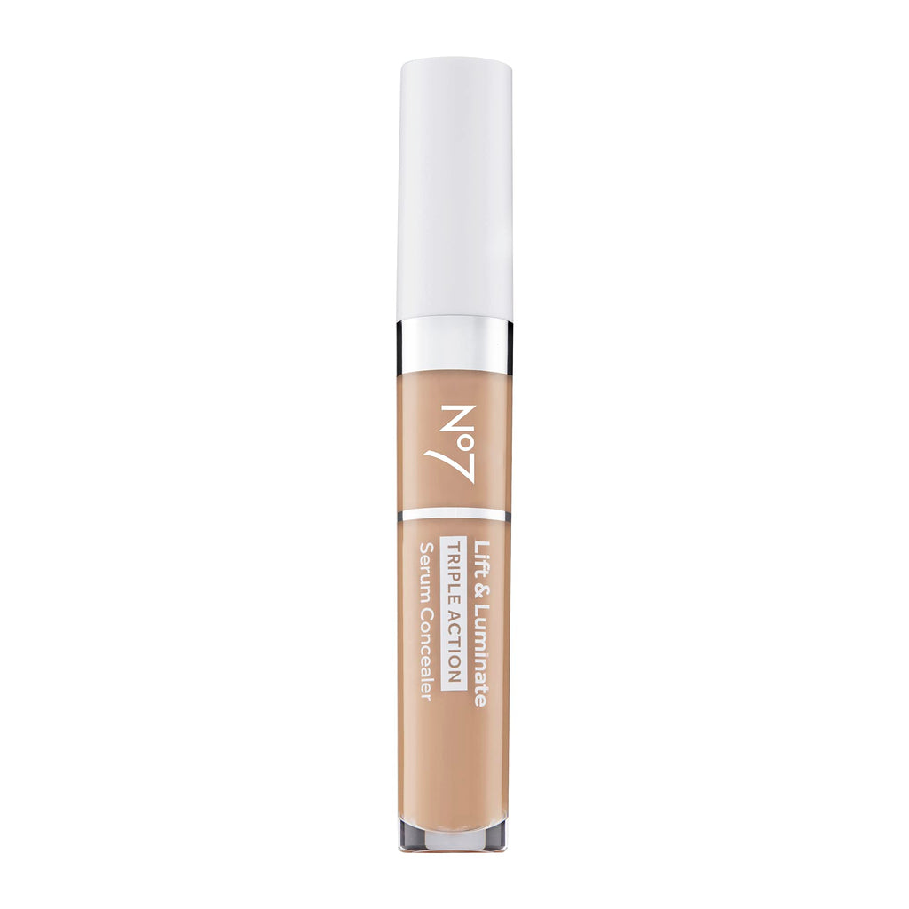 No7 Lift & Luminate Triple Action Concealer – Light/Medium, Brightening, Medium-to-Full Coverage (8ml)