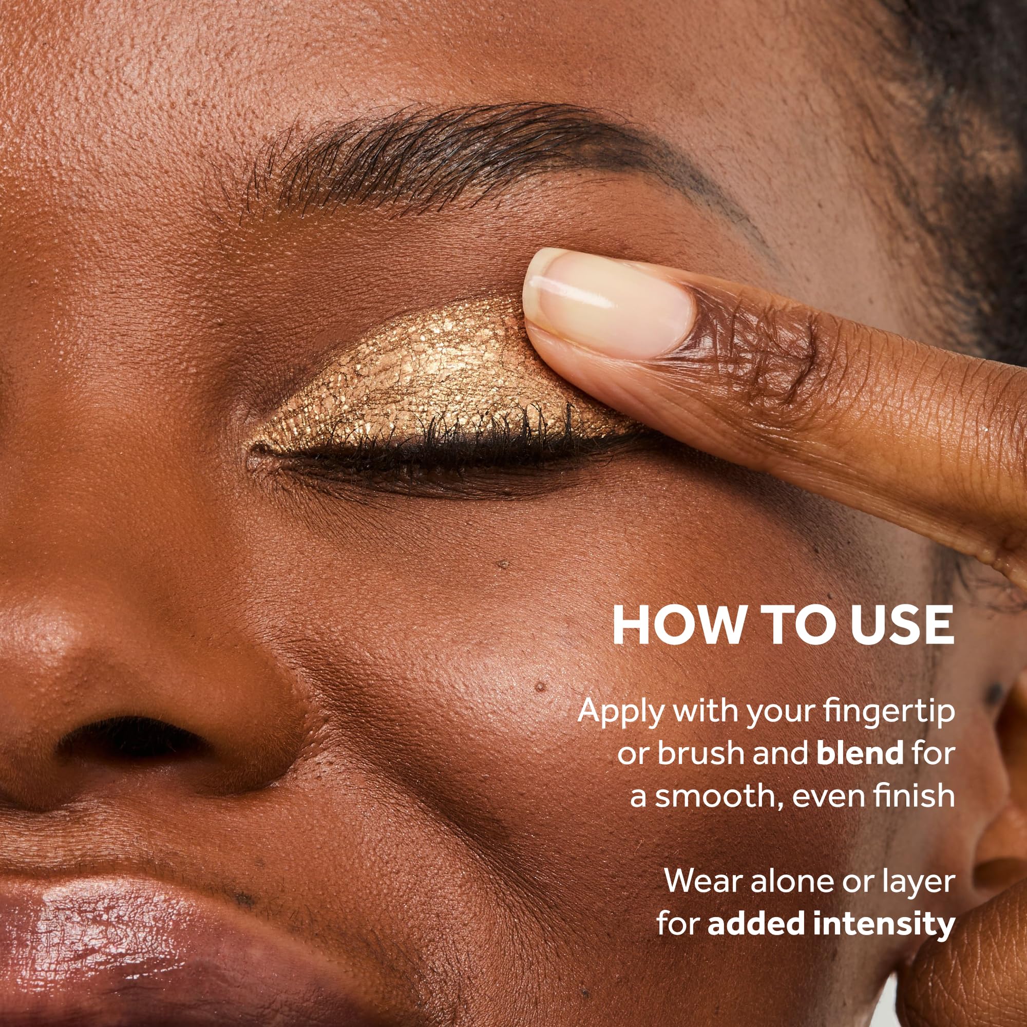 No7 Pro Artist Gilded Glimmer Cream Eyeshadow - Buildable Shimmer, One-Swipe Color, Velvet Smoke (3.4g)