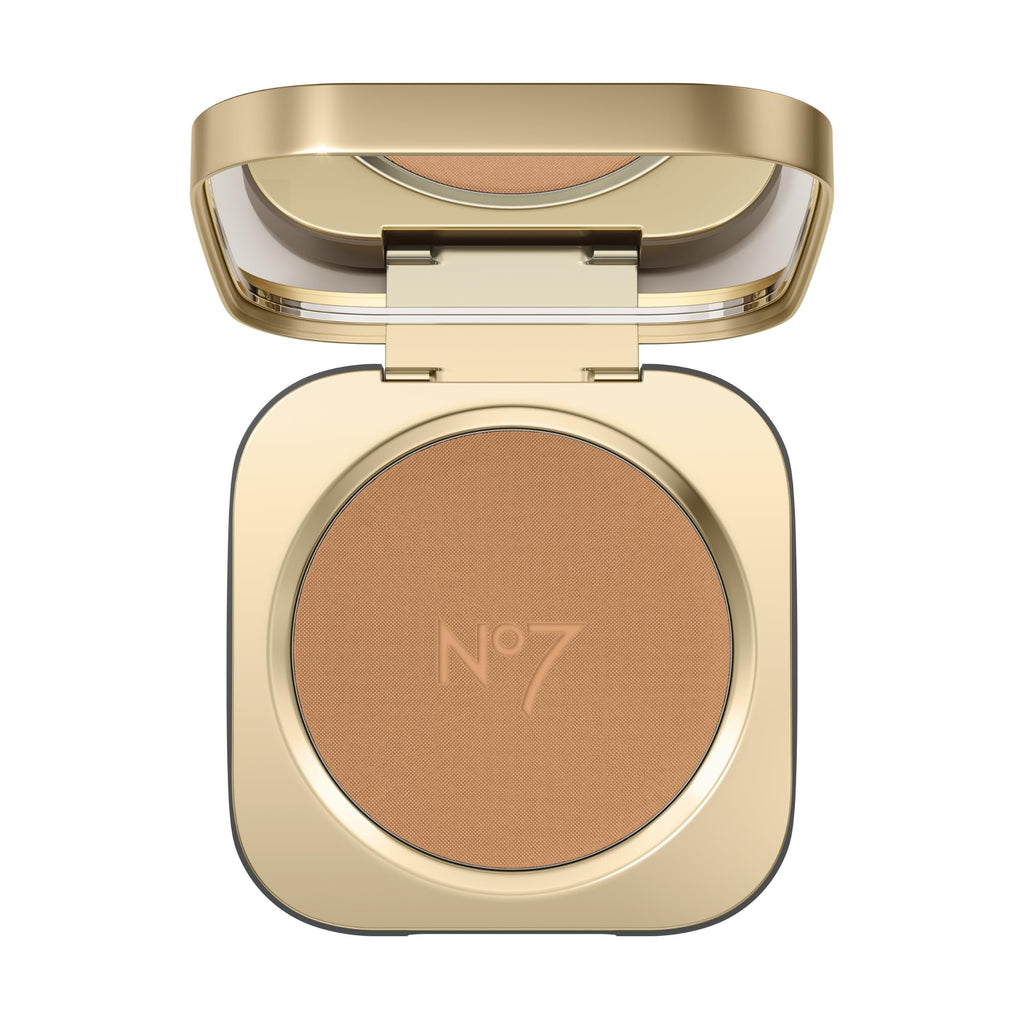 No7 Pro Artist Pressed Setting Powder - Lightweight Translucent Finish, Shine Control, 9g Travel Compact