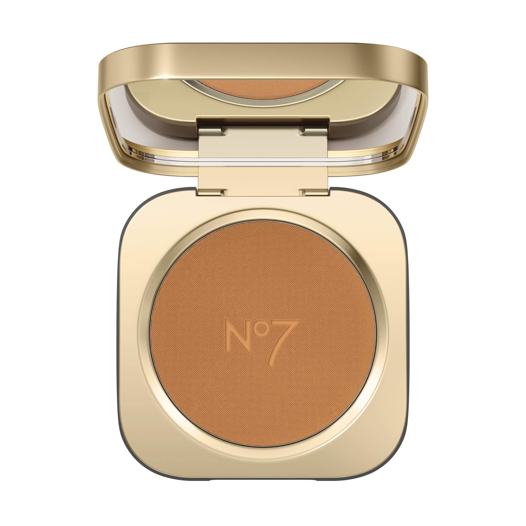 No7 Pro Artist Soft Glow Bronzer Powder – Lightweight Matte Bronzer for Natural Sun-Kissed Warmth