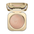 No7 Radiant Glow Powder Highlighter – Lightweight, Buildable Dewy Shine (3 Shades, Pink Silk) 5g