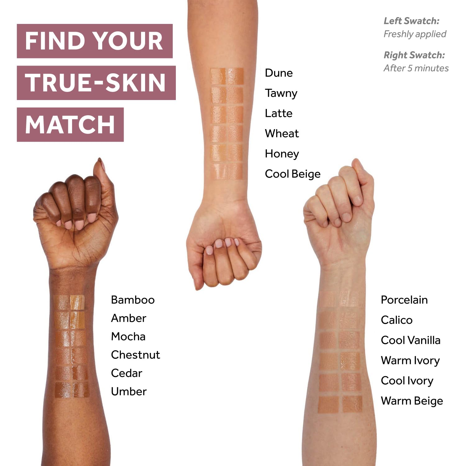No7 Restore & Renew Serum Foundation - Wheat | SPF 20, Medium Coverage
