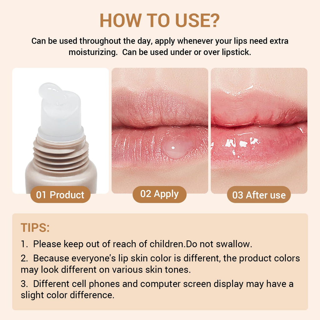 Nobeka Lip Butter Balm Kit – Hydrating Tinted Lip Balm Set with Shea Butter & Avocado Oil