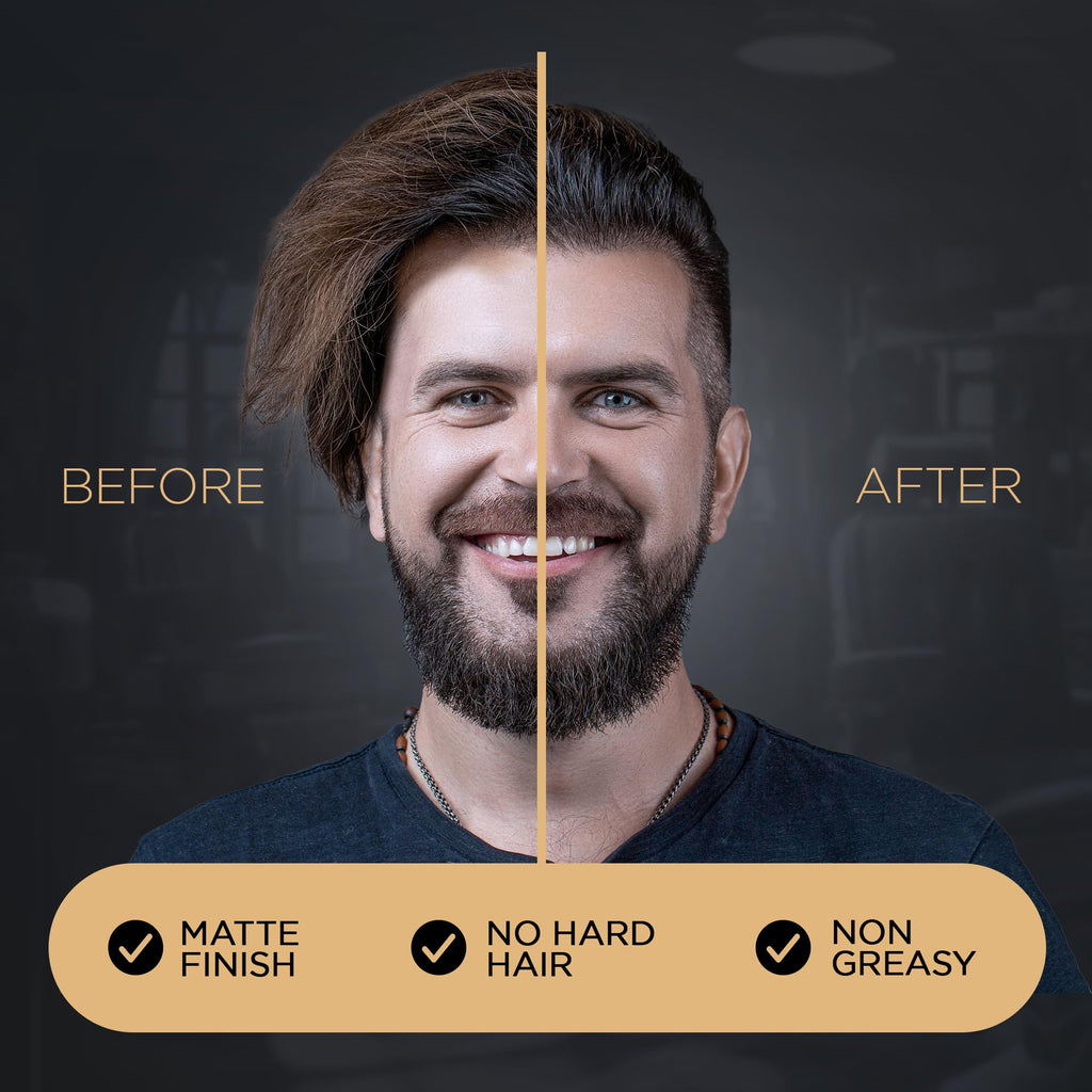 Noble By Greg Young - Strong Hold Matte Hair Paste | Flexible & Long-Lasting Style