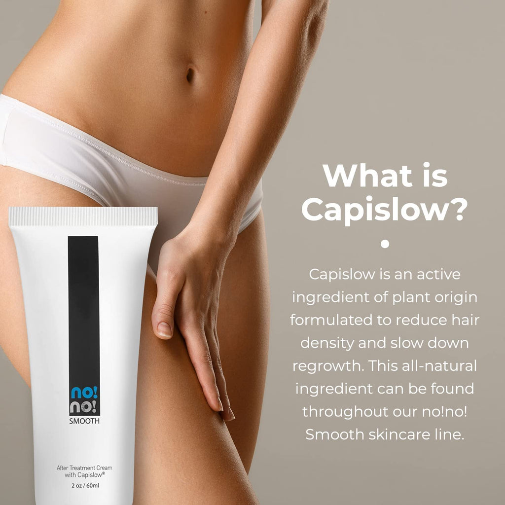 no-no! Smooth After Treatment Lotion – Post-Treatment Moisturizer for Face & Body | Soothes, Hydrates, and Supports Hair Regrowth Control