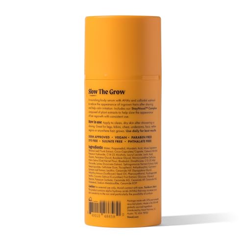 Nood NEW Serum — Slow Hair Regrowth, Shave Less, Ingrown Hair Care
