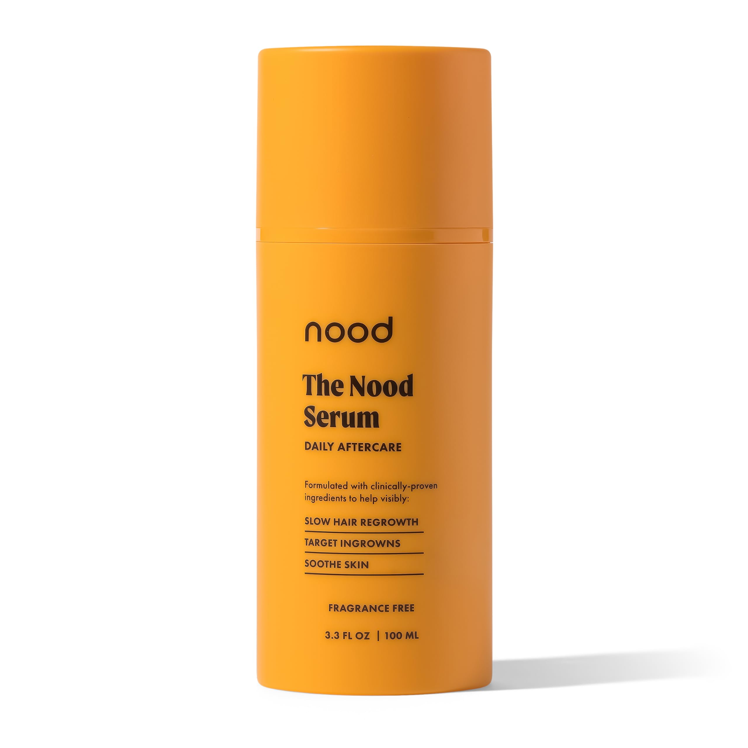 Nood NEW Serum — Slow Hair Regrowth, Shave Less, Ingrown Hair Care