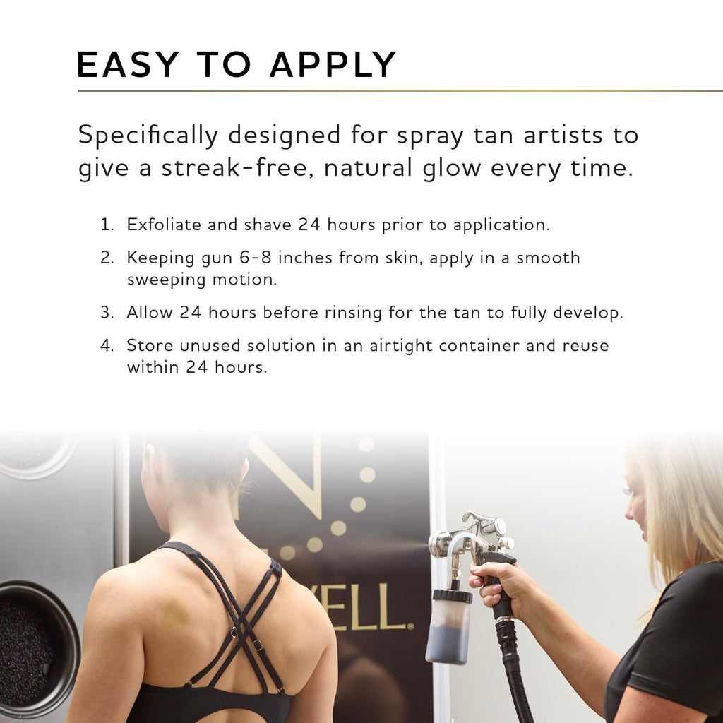 Norvell Cosmo Spray Tan Solution 128 oz – Long-Lasting Sunless Bronze