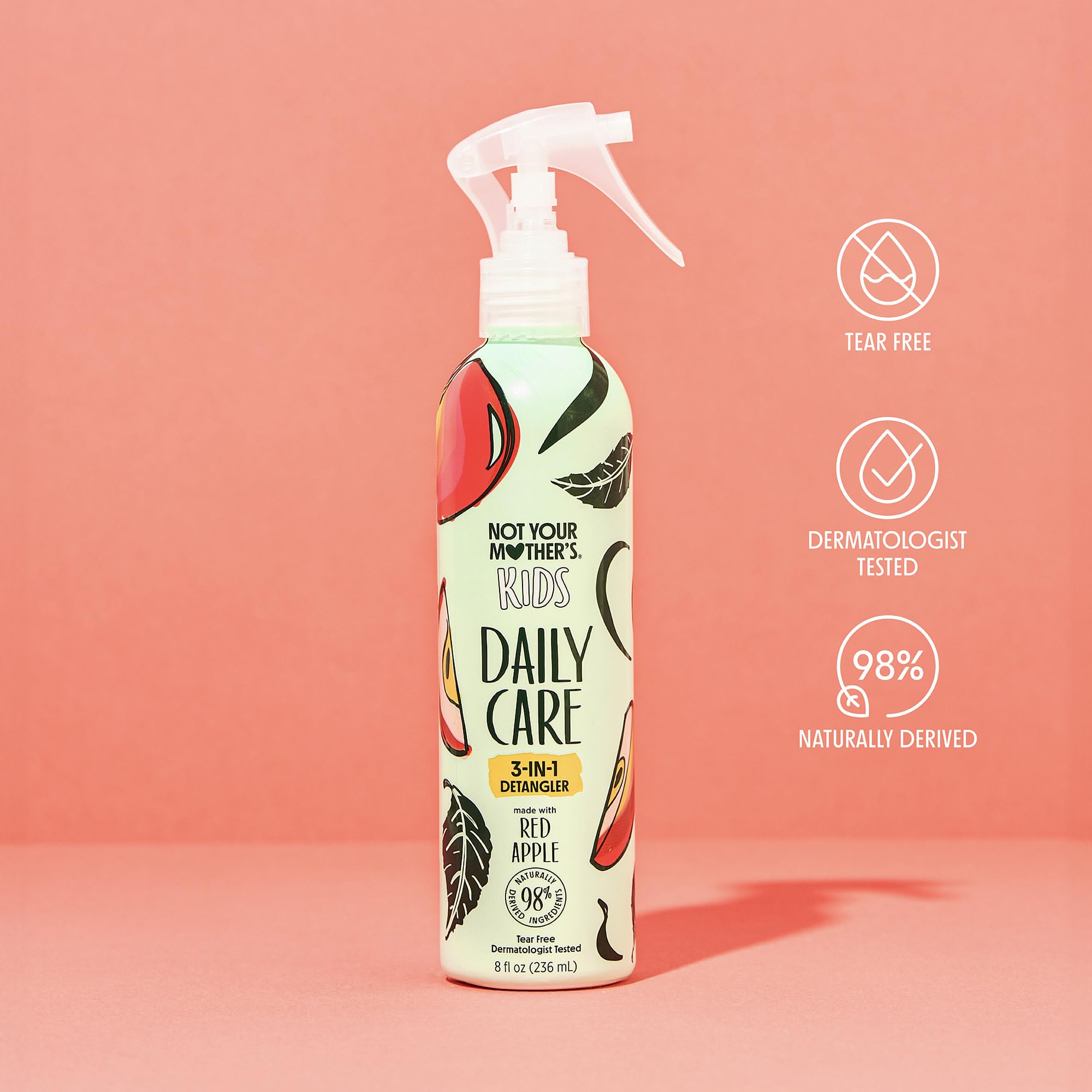 Not Your Mother's Kids Daily Care 2-in-1 Shampoo & Conditioner + 3-in-1 Detangler (2-Pack) – All Hair Types