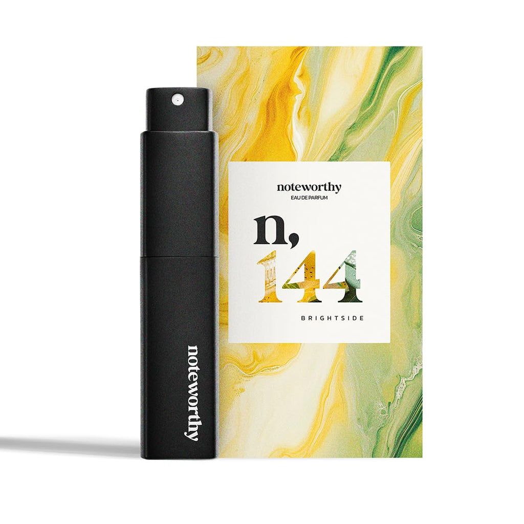 Noteworthy n,144 Brightside – Citrus & Vanilla Unisex Eau de Parfum | Long-Lasting, USA-Made