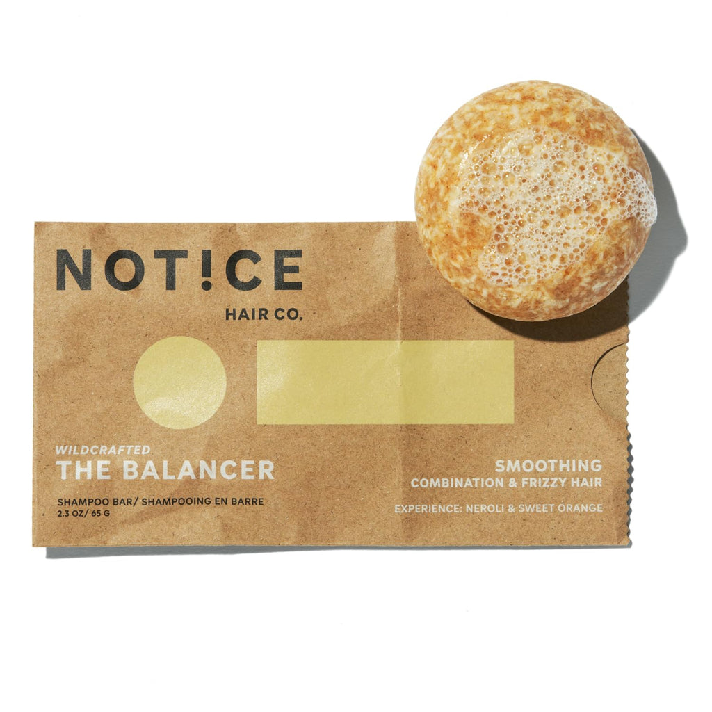NOT!CE Hair Co. The Balancer Shampoo Bar – Smoothing for Combination & Frizzy Hair