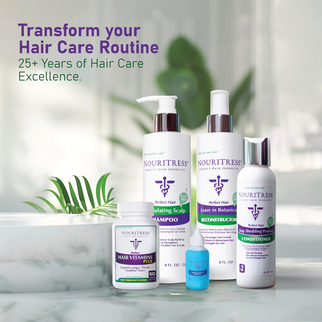 NouriTress Hair Follicle Therapy Serum – Advanced Scalp Treatment with Rosemary and Castor Oil