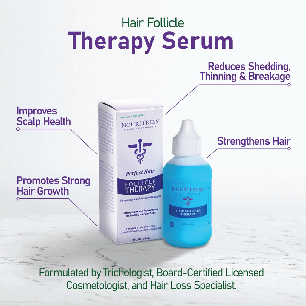 NouriTress Hair Follicle Therapy Serum – Advanced Scalp Treatment with Rosemary and Castor Oil
