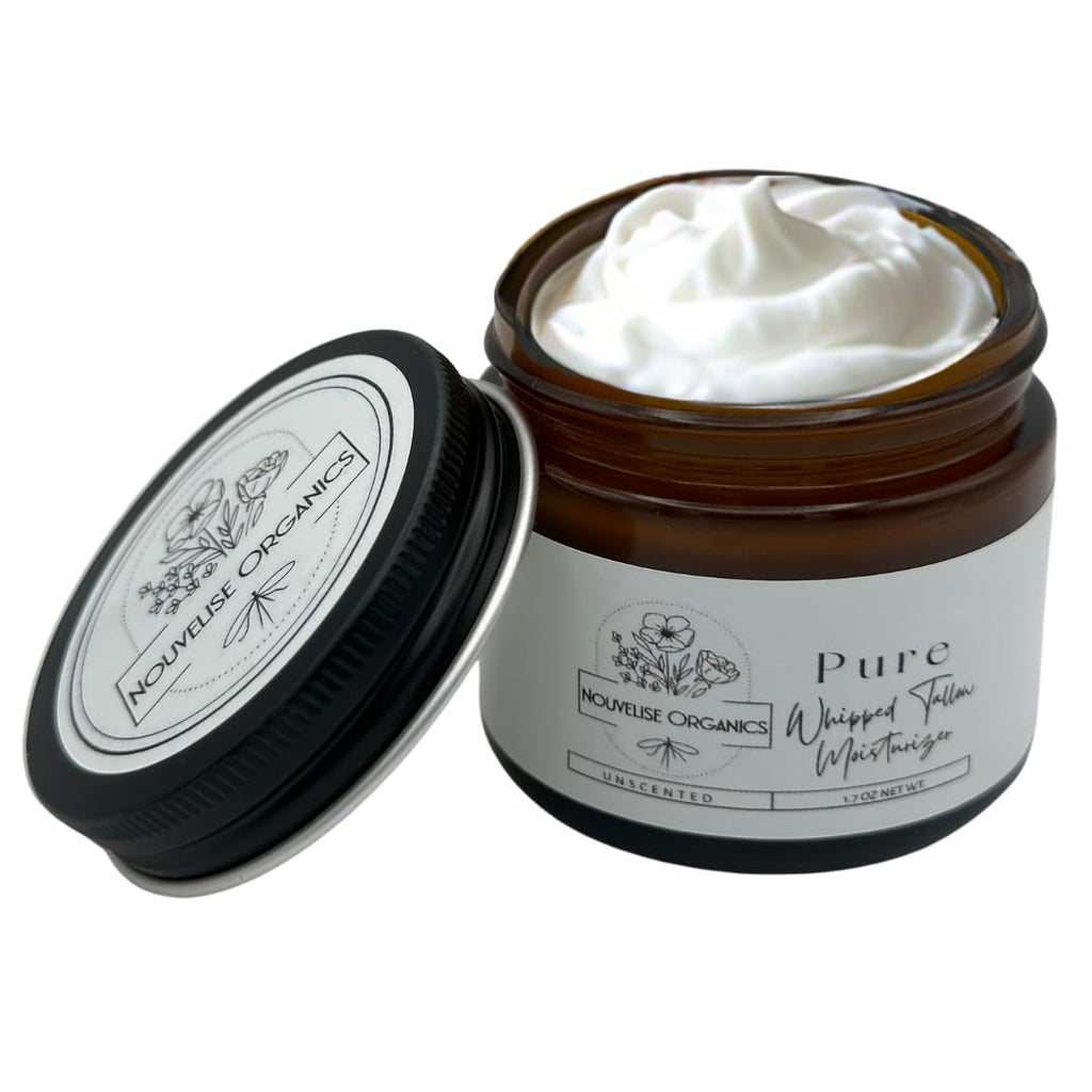 Nouvelise Organics Pure Whipped Tallow Moisturizer — Unscented, 1.7oz