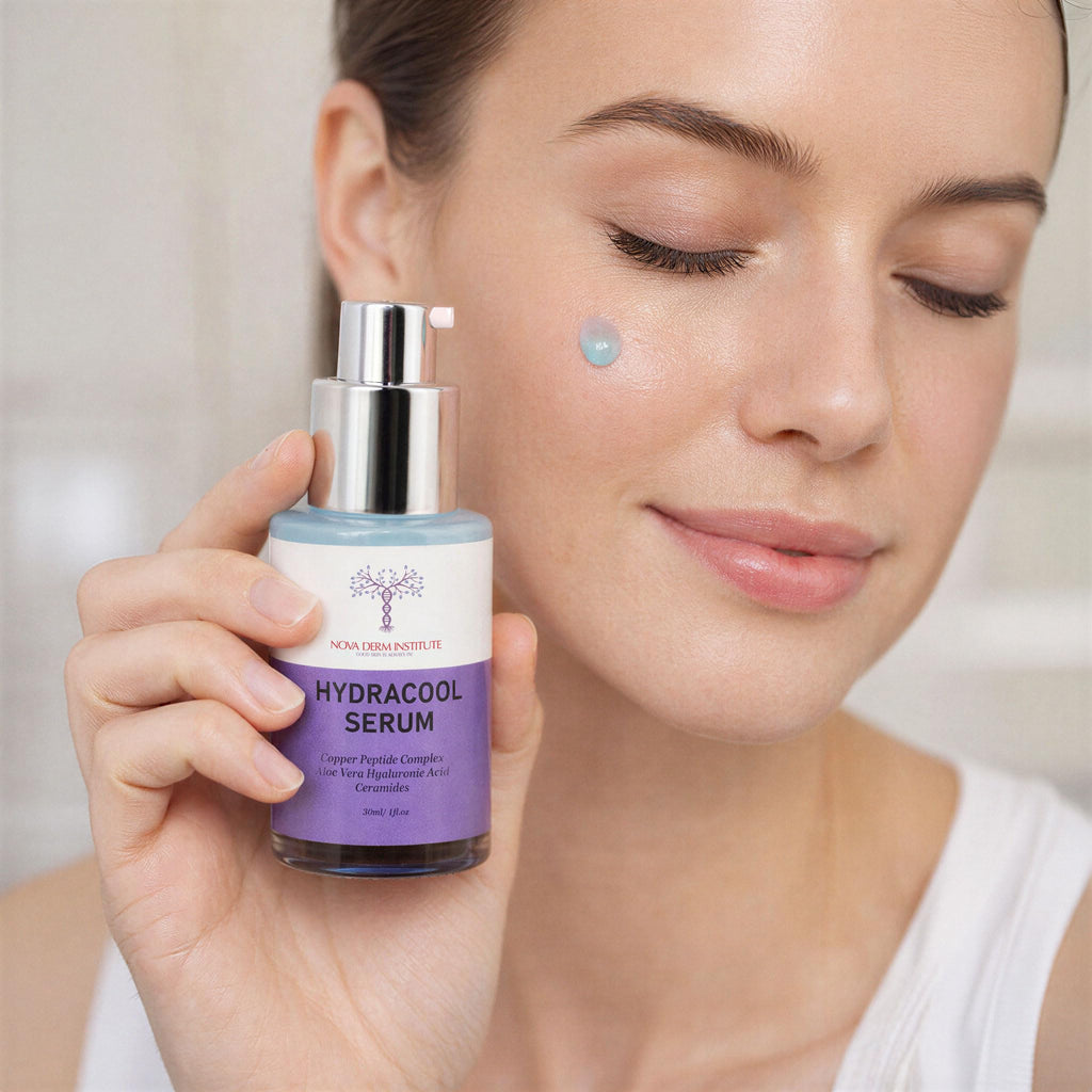 Nova Derm Institute Lightweight Hydrating Serum – Oil-Free, Fragrance-Free for Sensitive Skin