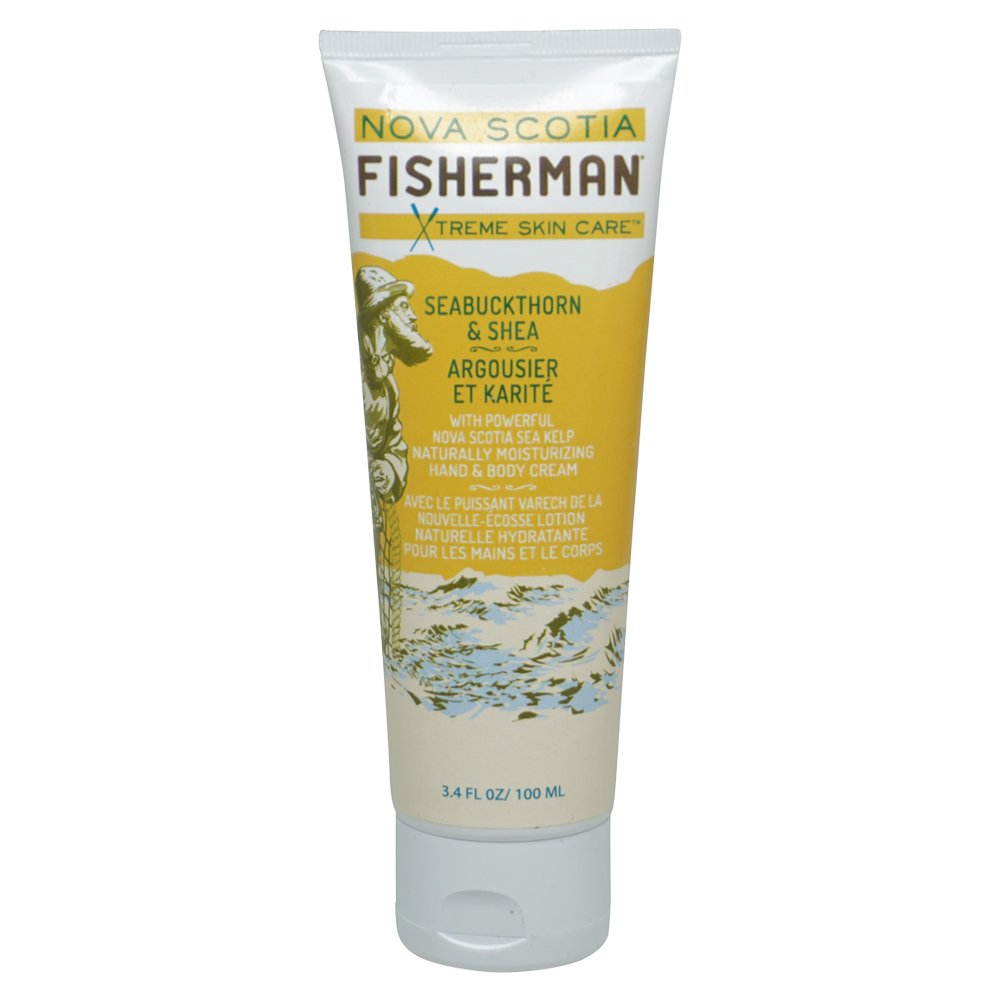 Nova Scotia Fisherman Hand and Body Cream – Vegan, Paraben Free, Sea Kelp & Seabuckthorn