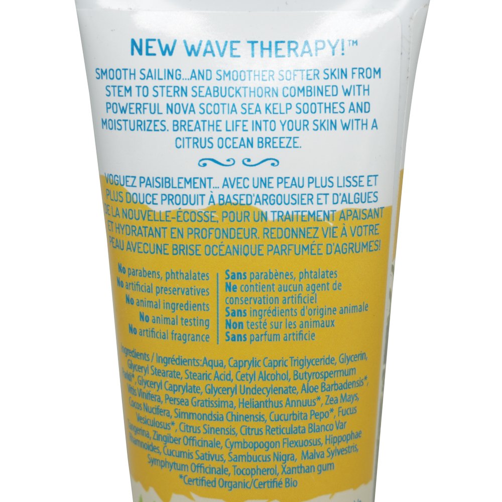 Nova Scotia Fisherman Hand and Body Cream – Vegan, Paraben Free, Sea Kelp & Seabuckthorn