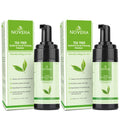 NOVEHA Tea Tree Oil Foaming Cleanser – Daily Eyelid & Facial Cleanser, Organic & Gentle, 2-Pack