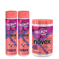 NOVEX Hair Care Set: Shampoo 10.1oz, Conditioner 10.1oz, Mask 35oz