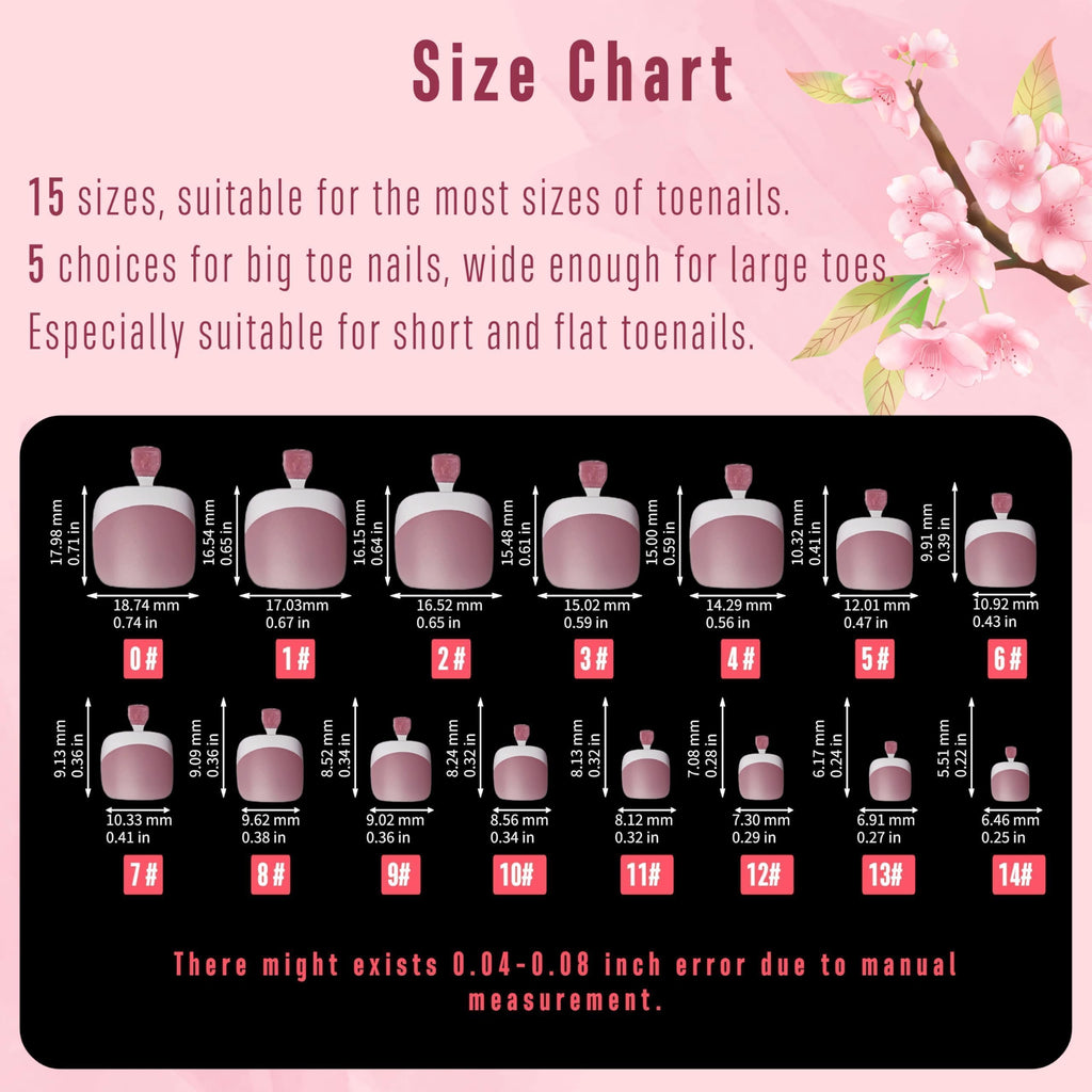 NOVO OVO French Tip Matching Press-on Nails Set – Berry Pink, Soft Gel Extension, 360 pcs