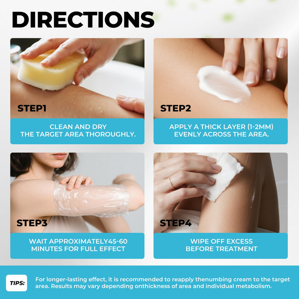 Noxdav Numbing Cream Extra Strength – 6H Maximum Temporary Comfort for Skin