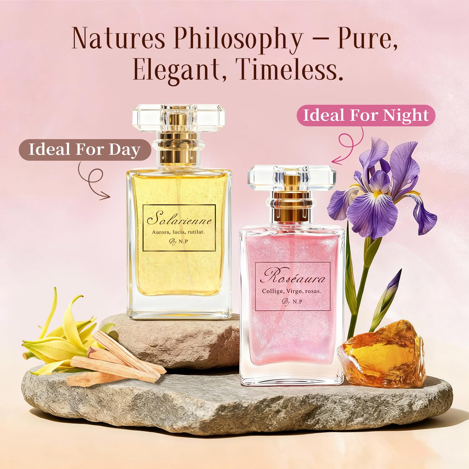 NP NATURES PHILOSOPHY Hair Perfume & Leave-in Serum – 2 Pack