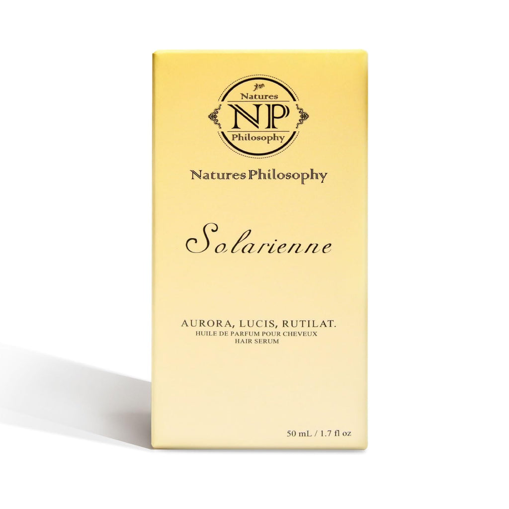 NP NATURES PHILOSOPHY Hair Perfume — Leave-In Serum & Shine Spray, Anti-Frizz, 50ml (Solarienne)
