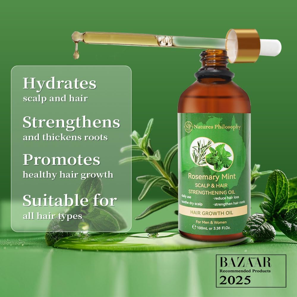 NP NATURES PHILOSOPHY Eyelash Growth Serum & Hair Growth Oil Set — Prostaglandin-Free, Vegan