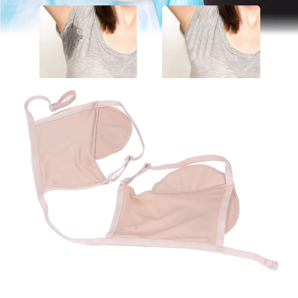 NSXAYIWE Underarm Sweat Vest — Reusable Cotton Sweat Pads with Adjustable Straps for Women
