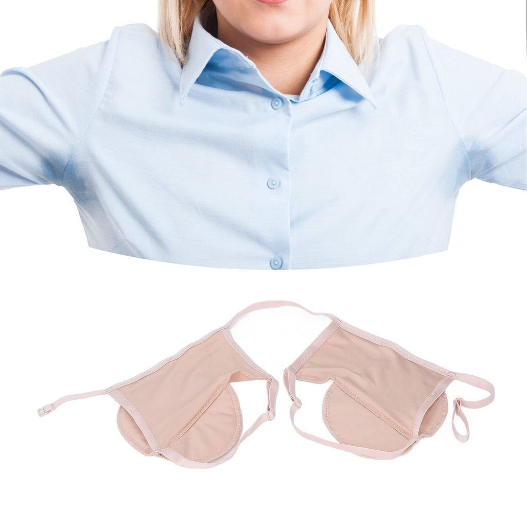 NSXAYIWE Underarm Sweat Vest — Reusable Cotton Sweat Pads with Adjustable Straps for Women