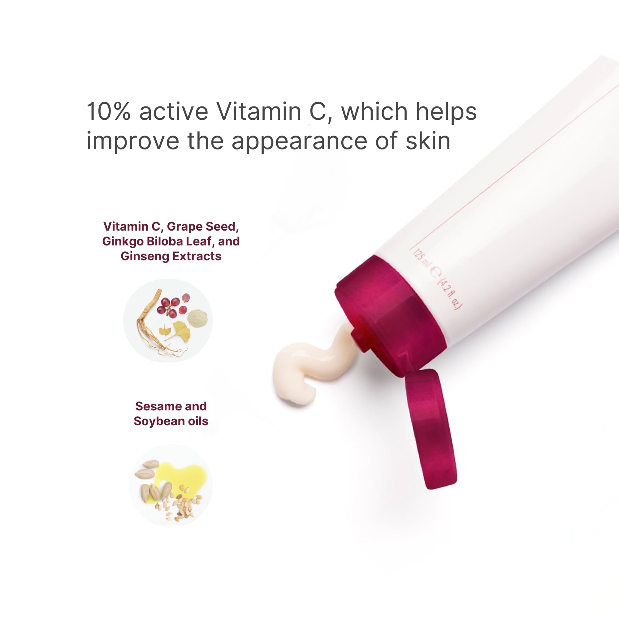 Nu Skin 180° Face Wash | Vitamin C Cleanser with Antioxidants | Hydrating Daily Cleanser – 2 Pack
