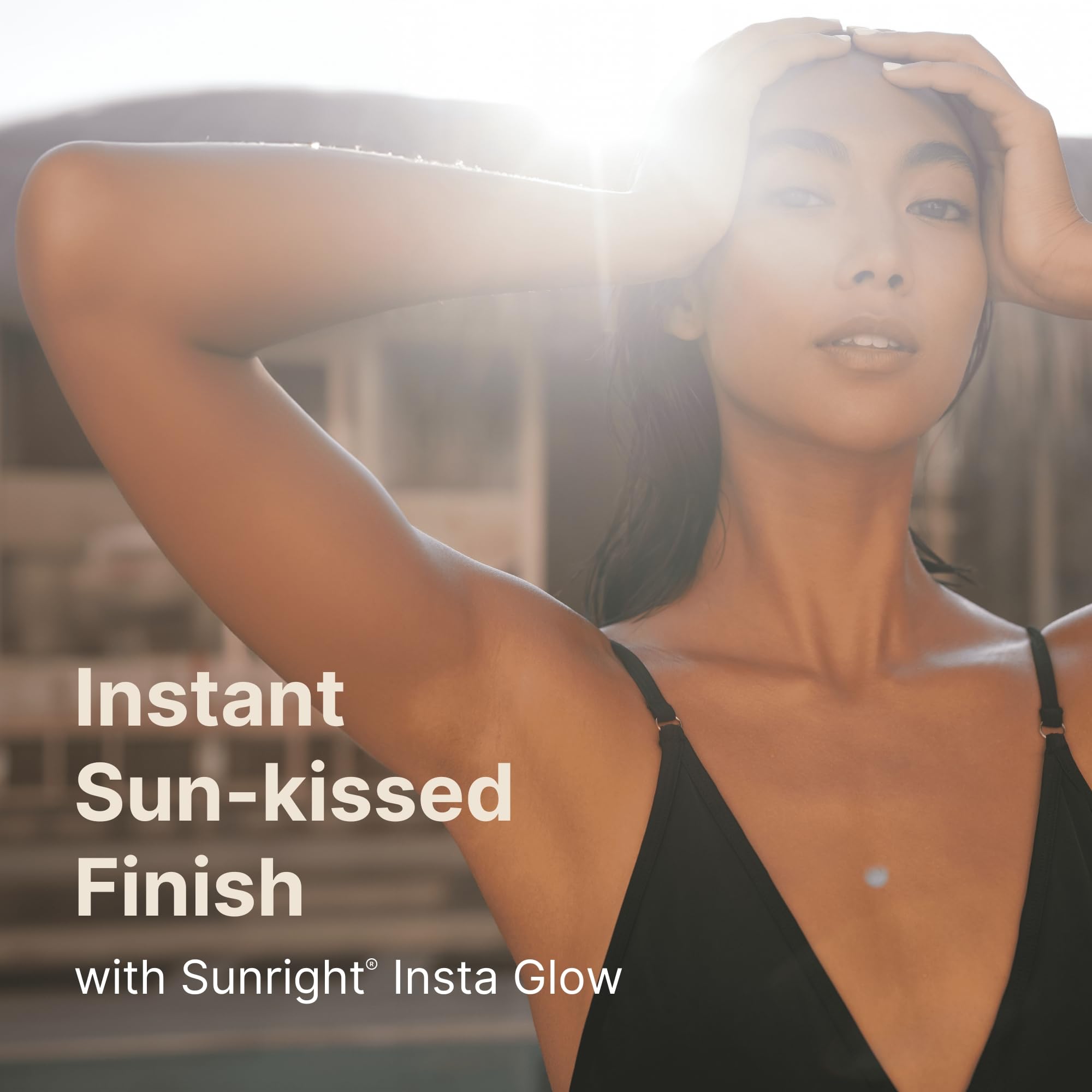 Nu Skin Sunright Insta Glow Self Tanner Gel – Natural Face & Body Tan | 4.2 oz, 2-Pack