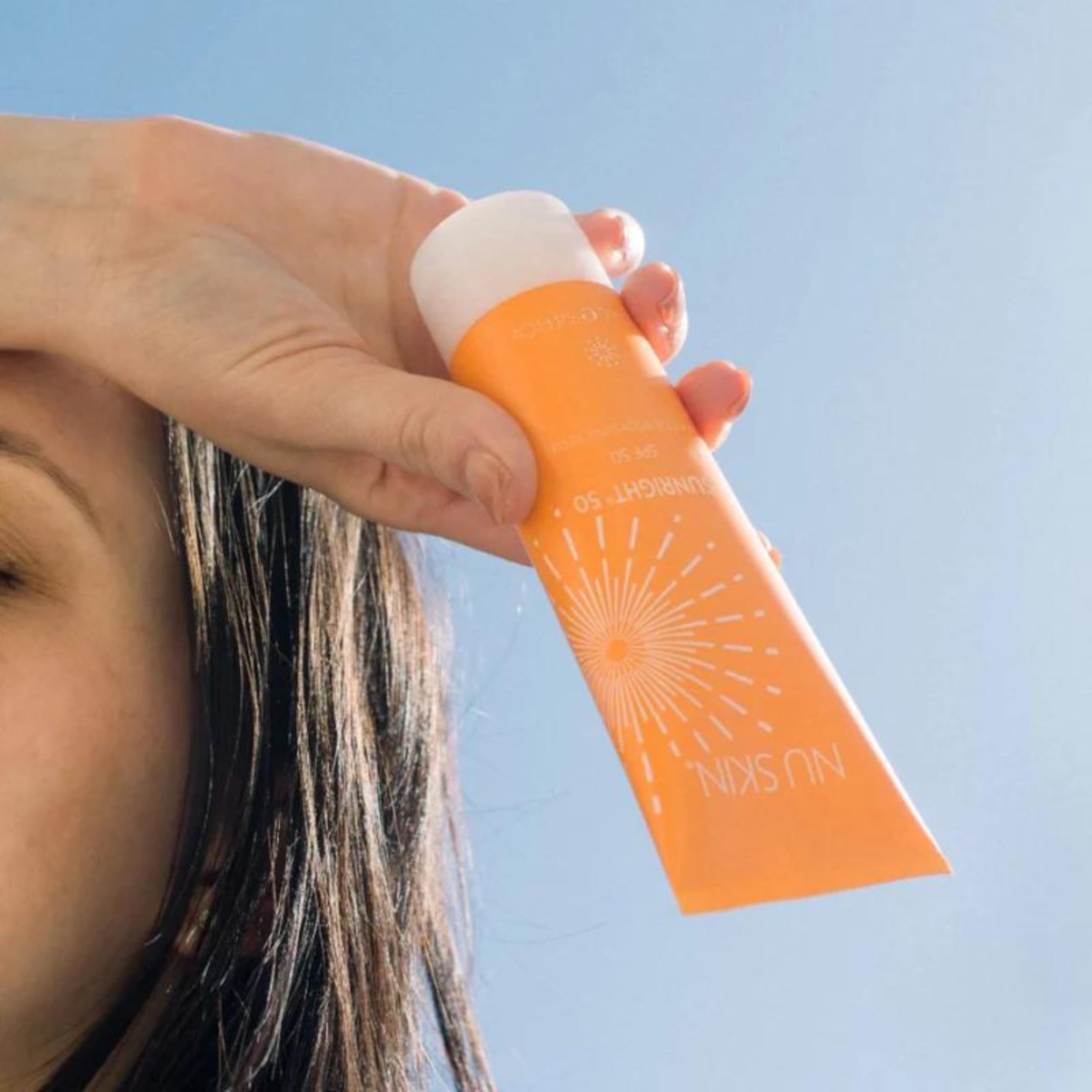 Nu Skin Sunright SPF 50 Face & Body Sunscreen | Broad-Spectrum Protection | Non-Greasy & Water-Resistant | 3.4 fl oz