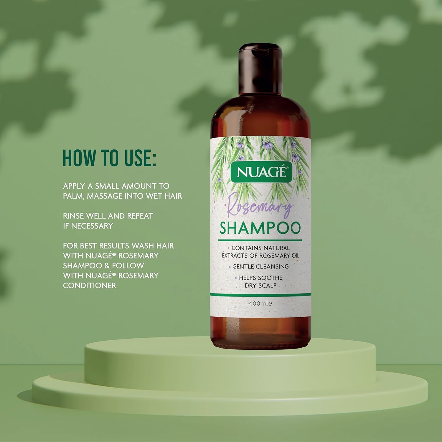 Nuage Rosemary Shampoo & Conditioner Bundle | Thickening & Regrowth for All Hair Types