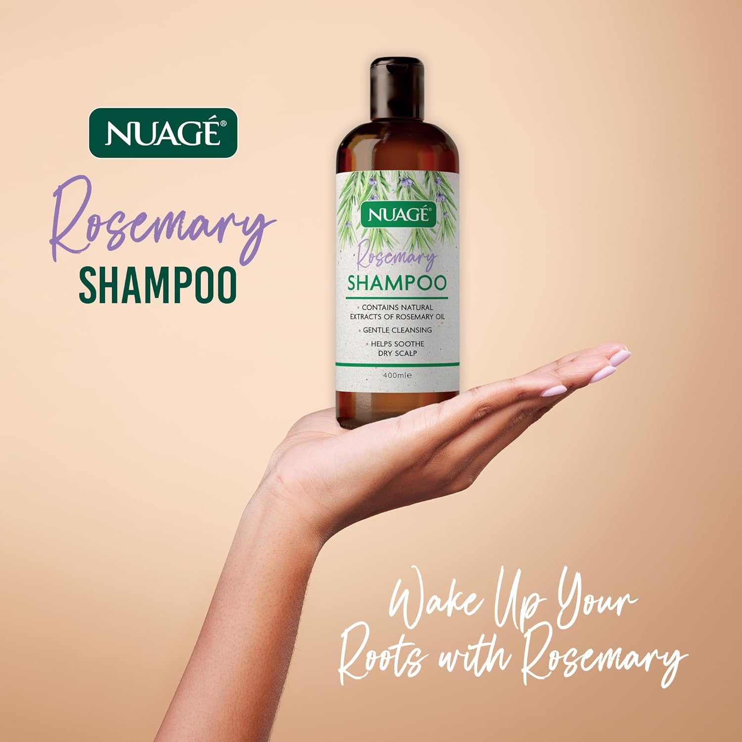 Nuage Rosemary Shampoo & Conditioner Bundle | Thickening & Regrowth for All Hair Types