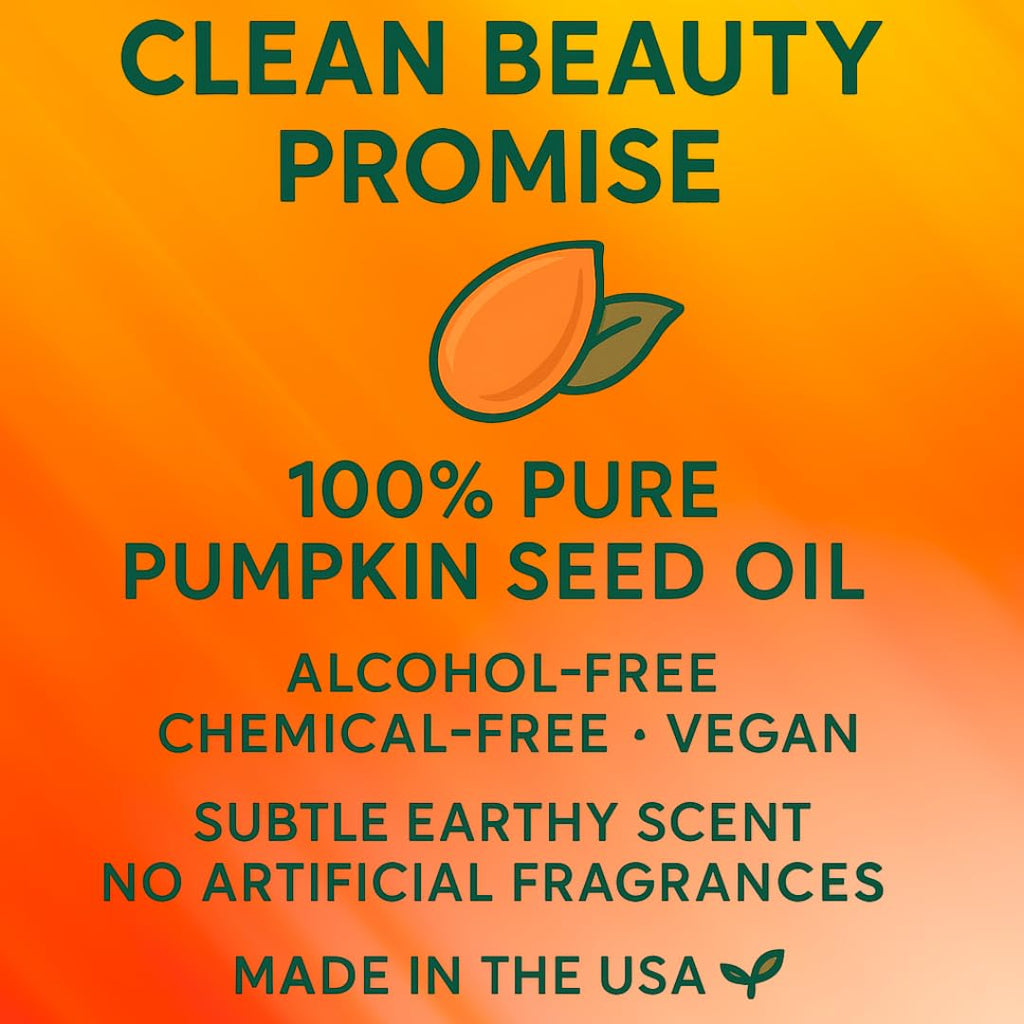 Nubian Nutrified Organic Pumpkin Seed Oil – DHT Blocker for Hair Growth