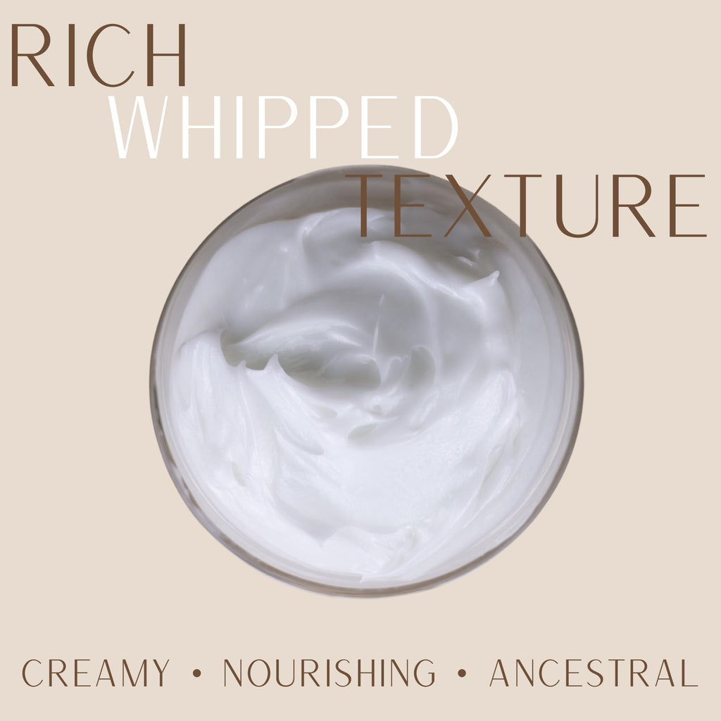 Nude Ritual Lunar Bloom Whipped Tallow Balm – 100% Grass-Fed Skin Care for Face & Body | 4 oz
