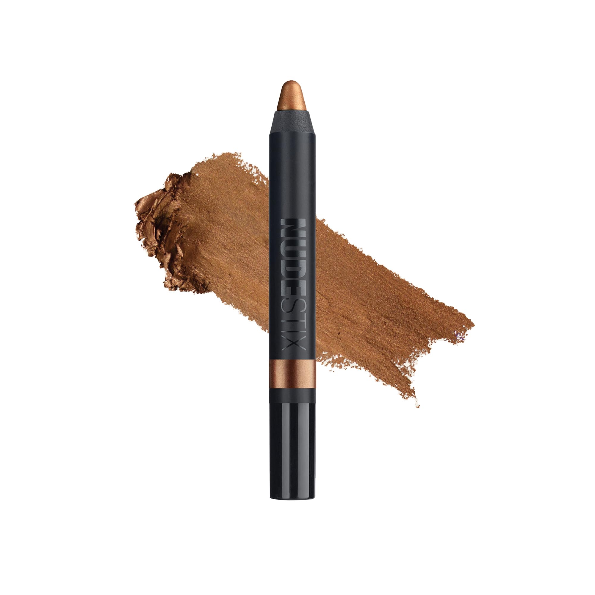 Nudestix Magnetic Luminous Eye Color Burnish – 4-in-1 Eye Pencil (Shadow, Liner, Primer & Highlighter) Waterproof Satin Finish