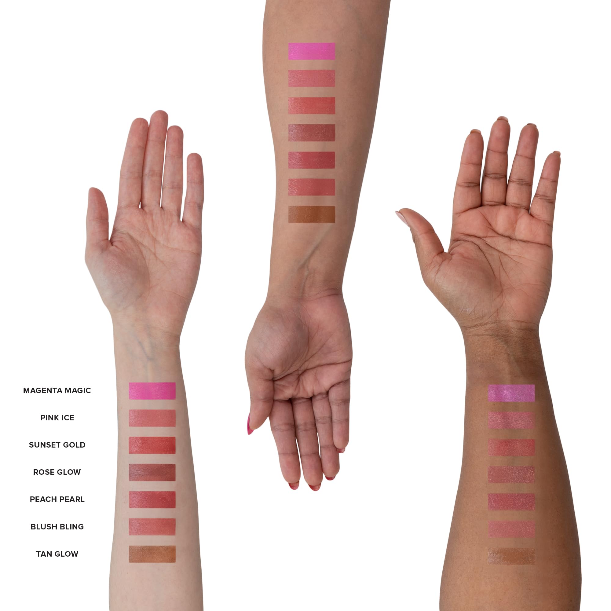 Nudestix Nudies Matte + Glow Core Pink Ice – Dual-Core Cream Blush Stick
