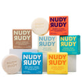 Nudy Rudy Variety Pack: 6 Shea Butter Soap Bars – Made in Australia | Gift Set for Men & Women