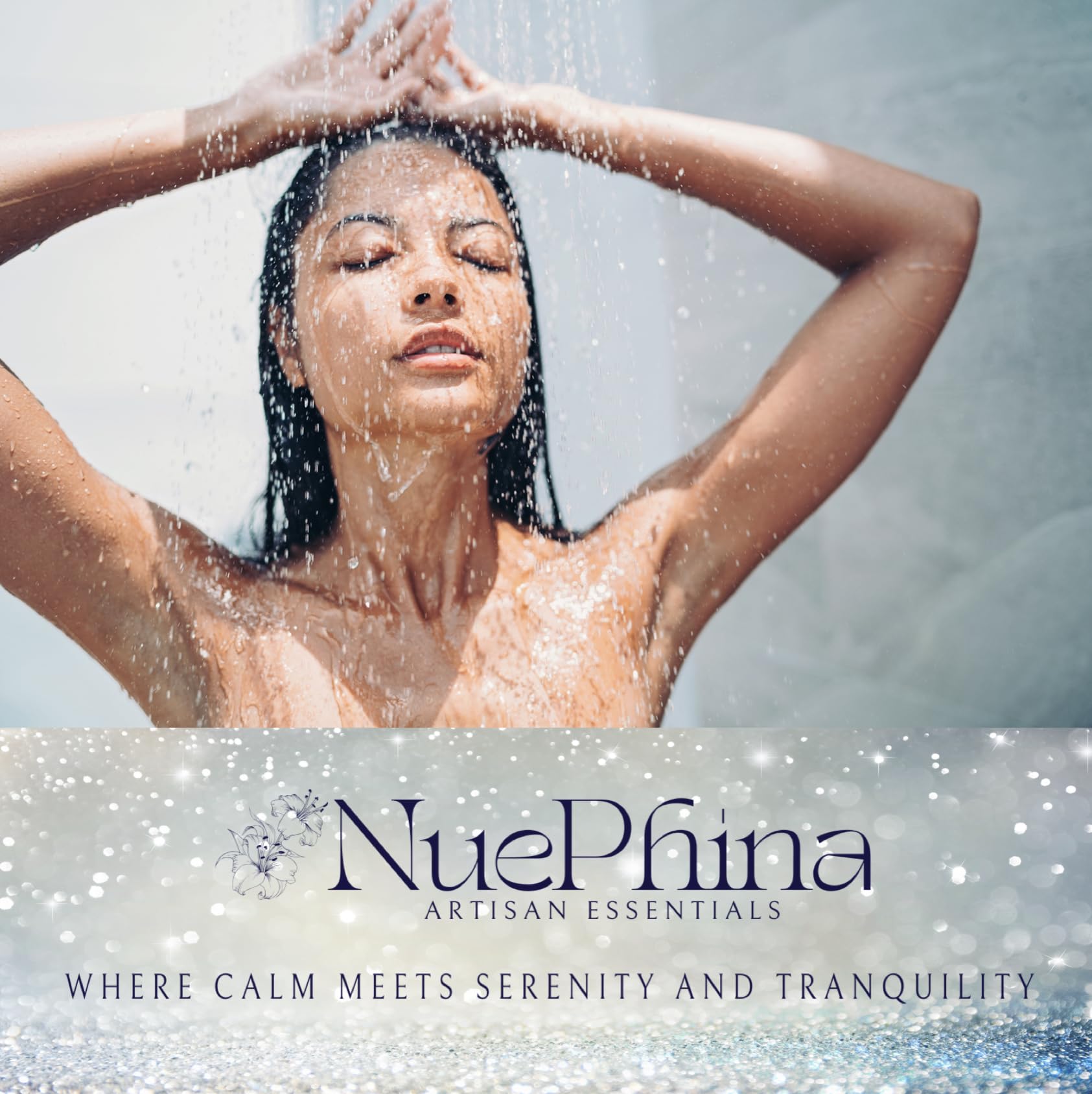 NuePhina Premium Lavender Shower Steamers – 100% Natural, Long-Lasting Spa-Like Aromatherapy