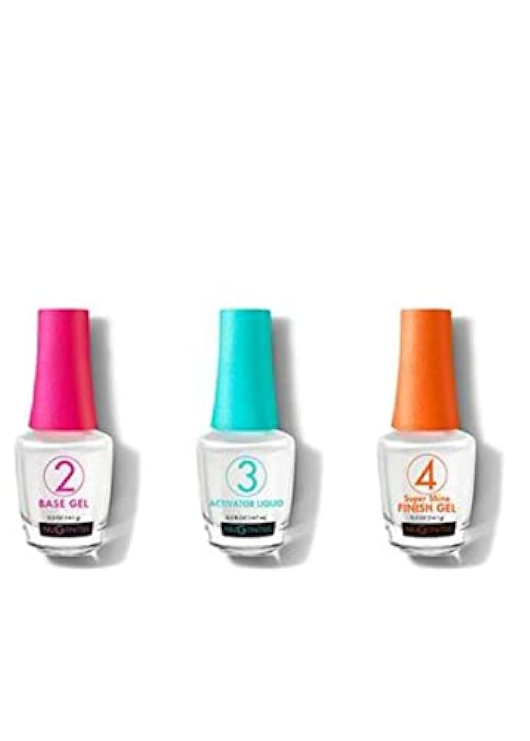Nugenesis Liquid Dipping System (Set of 3) – Salon-Quality Dip Powder at Home
